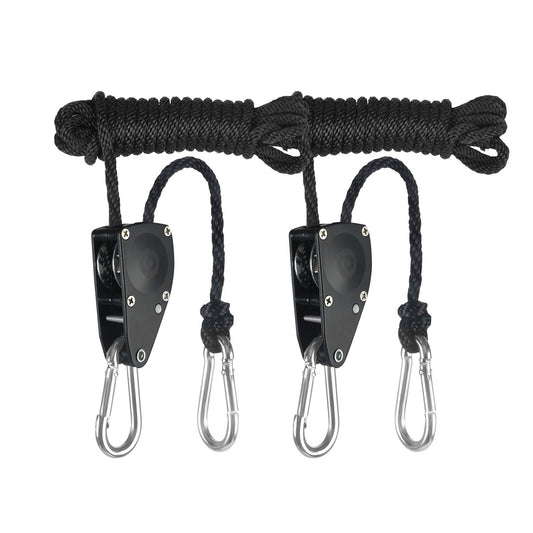 iPower 2-Pack 45-watt multi-spectrum LED Luz de crecimiento para plantas Crecimiento y Floración, la única isoladted diseño LED driver de mercado, Trinquete de cuerda, Negro