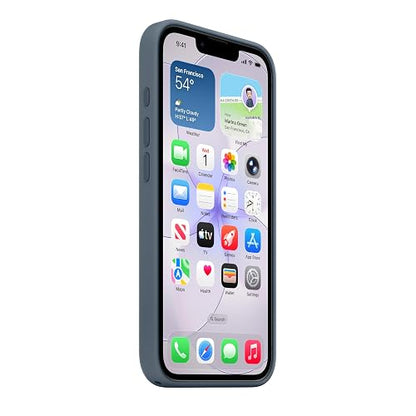 Apple Funda de silicón con MagSafe para el iPhone 17e – Azul Ancla ​​​​​​​