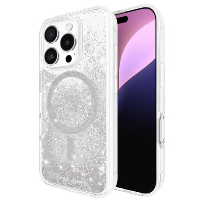 Case-Mate Funda Magnética para iPhone 16 Pro, Compatible con MagSafe - Silver Waterfall - iPhone 16 Pro