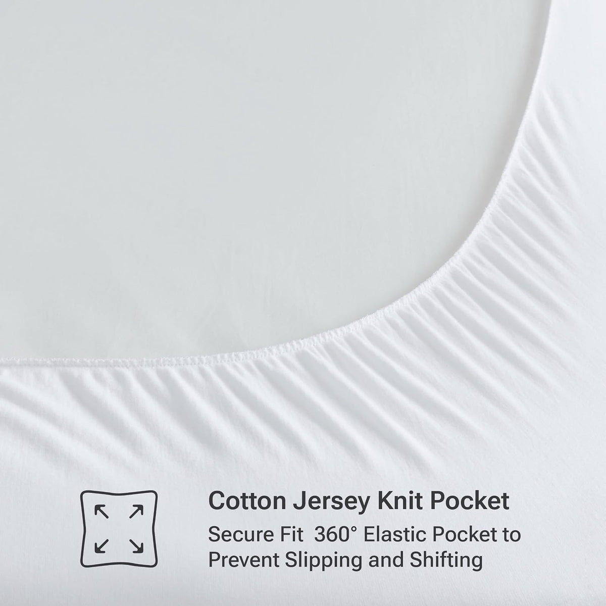 Sleep Philosophy - Cojín de colchón para Cama Individual XL, Protector de colchón de algodón, Funda de Cama Acolchada clásica de Nube, Totalmente Natural, Transpirable, Bolsillo Ajustable para hasta