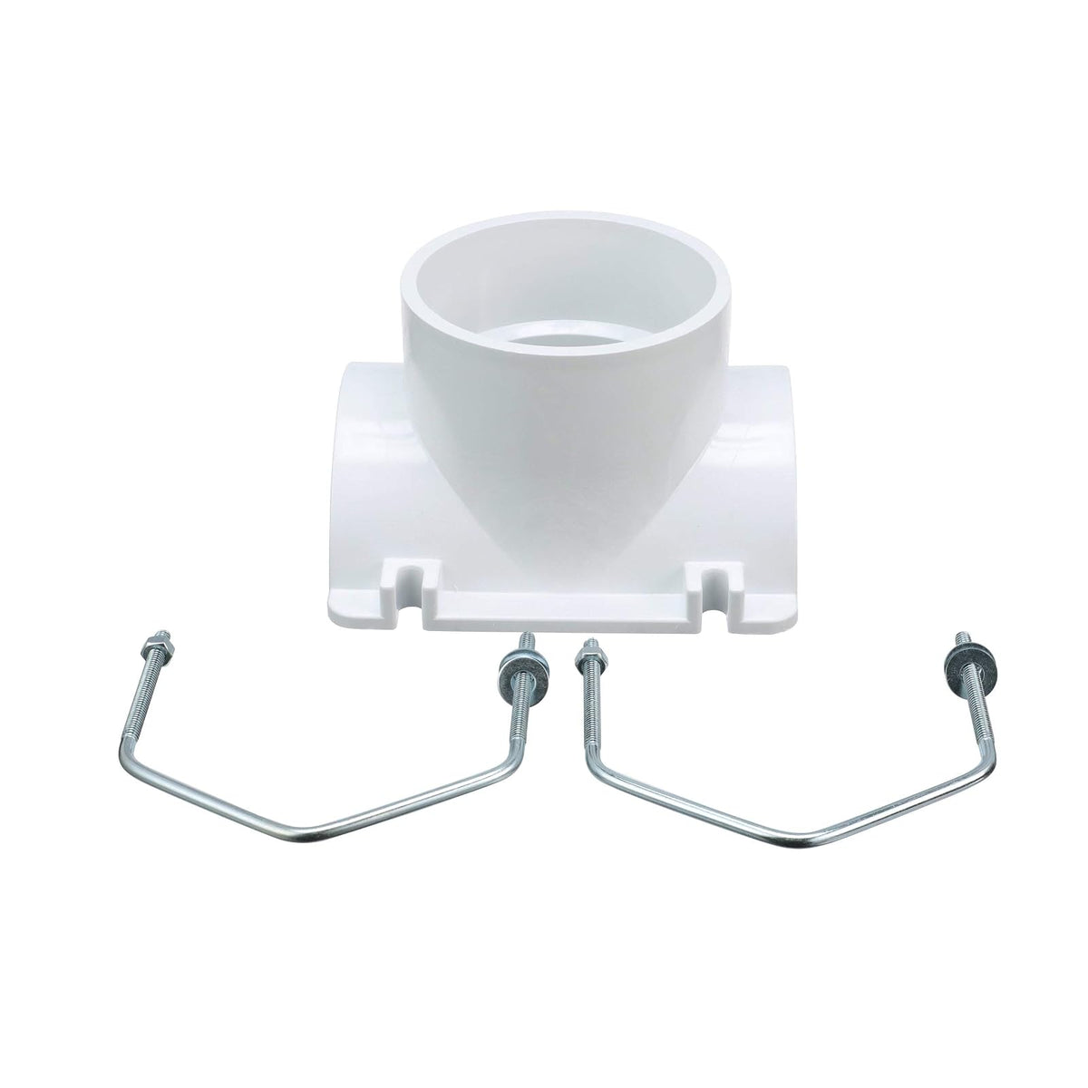 Oatey 4 x 4 pulgadas. Kit de playera de sillín de PVC