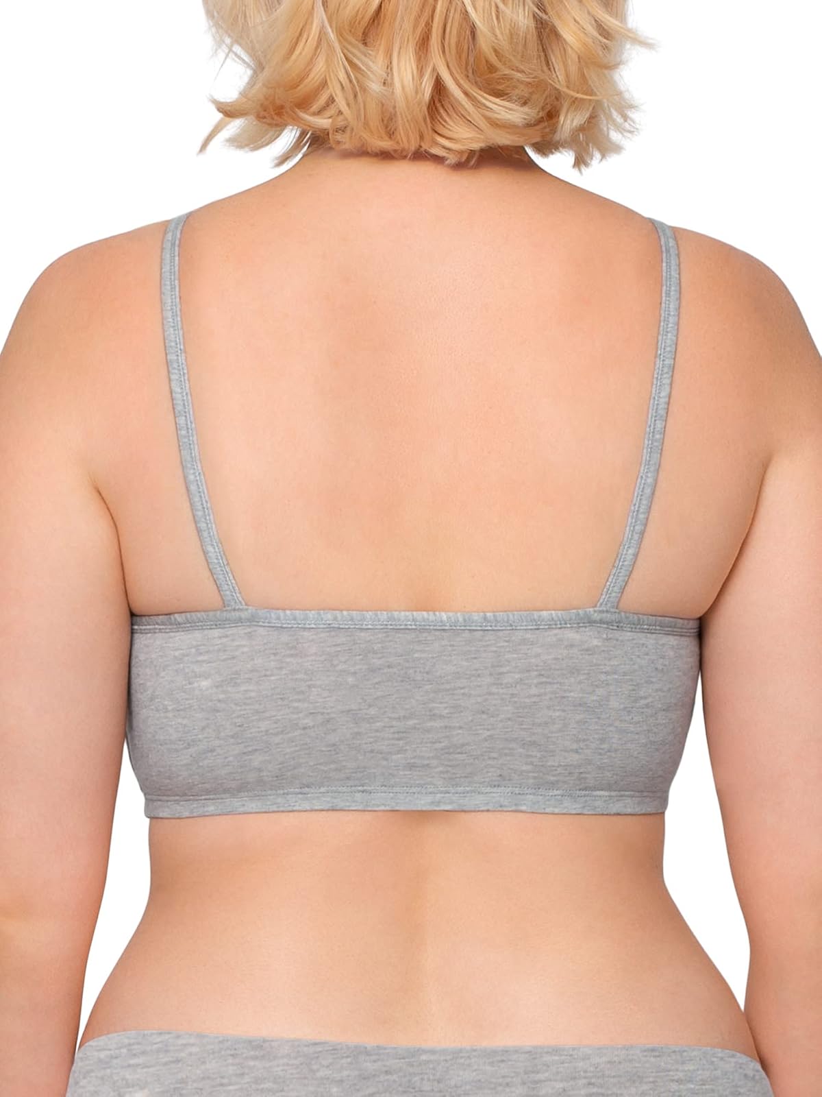 Fruit of The Loom Fruit of The Loom Brasier Deportivo de algodón con Tirantes Delgados para Mujer Sujetador Deportivo para Mujer