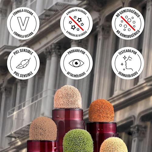 Maybelline Instant Age Rewind Corrector Facial 3 en 1 Anti-Ojeras, Neutraliza Rojeces e Imperfecciones, Corrector Base Contour e Iluminador, Hidrata 12 Horas, Tono Green 151, 6 ml