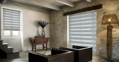 Deco Persiana Enrollable Sheer Elegance Traslúcida - Gris - 100An x 160Al cm