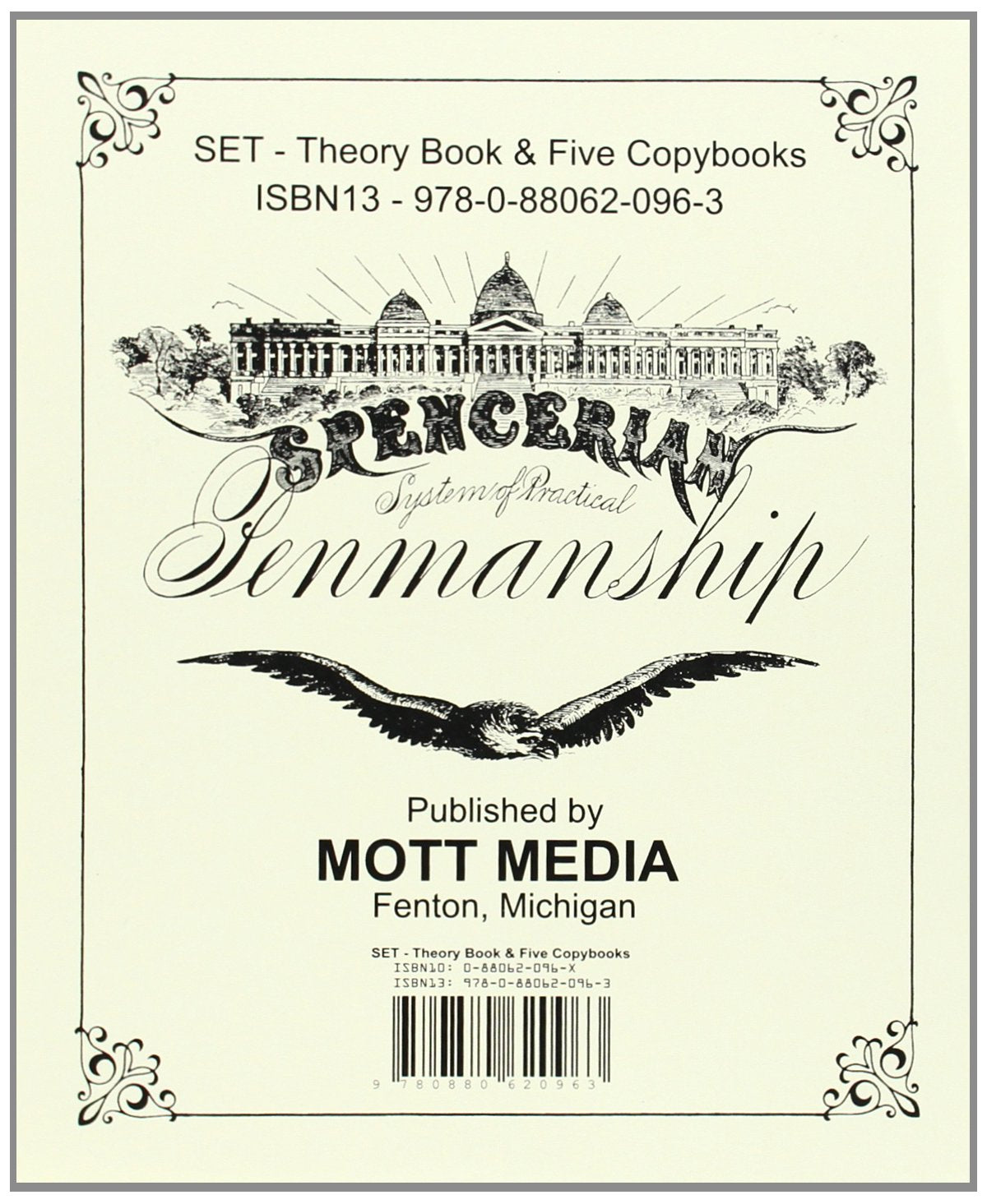 Spencerian Cursive Copybook Set Plus Theory