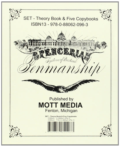 Spencerian Cursive Copybook Set Plus Theory
