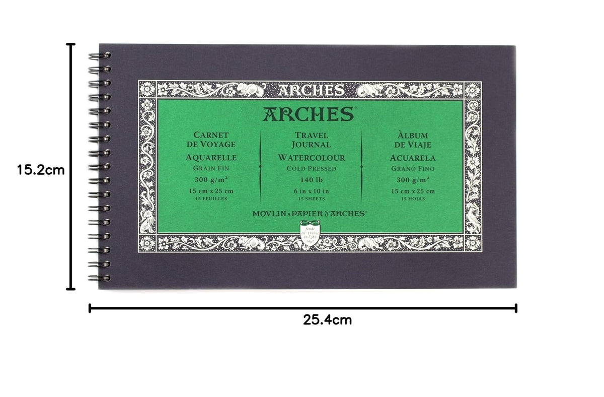 ARCHES® Aquarelle - Almohadilla de viaje