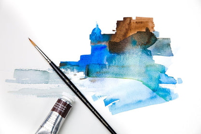 Winsor & Newton Papel de acuarela profesional, con alambre, 5 x 7 pulgadas, prensado en frío
