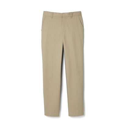 French Toast pantalón de sarga de ajuste relajado para niño - 14 Amplio - Beige