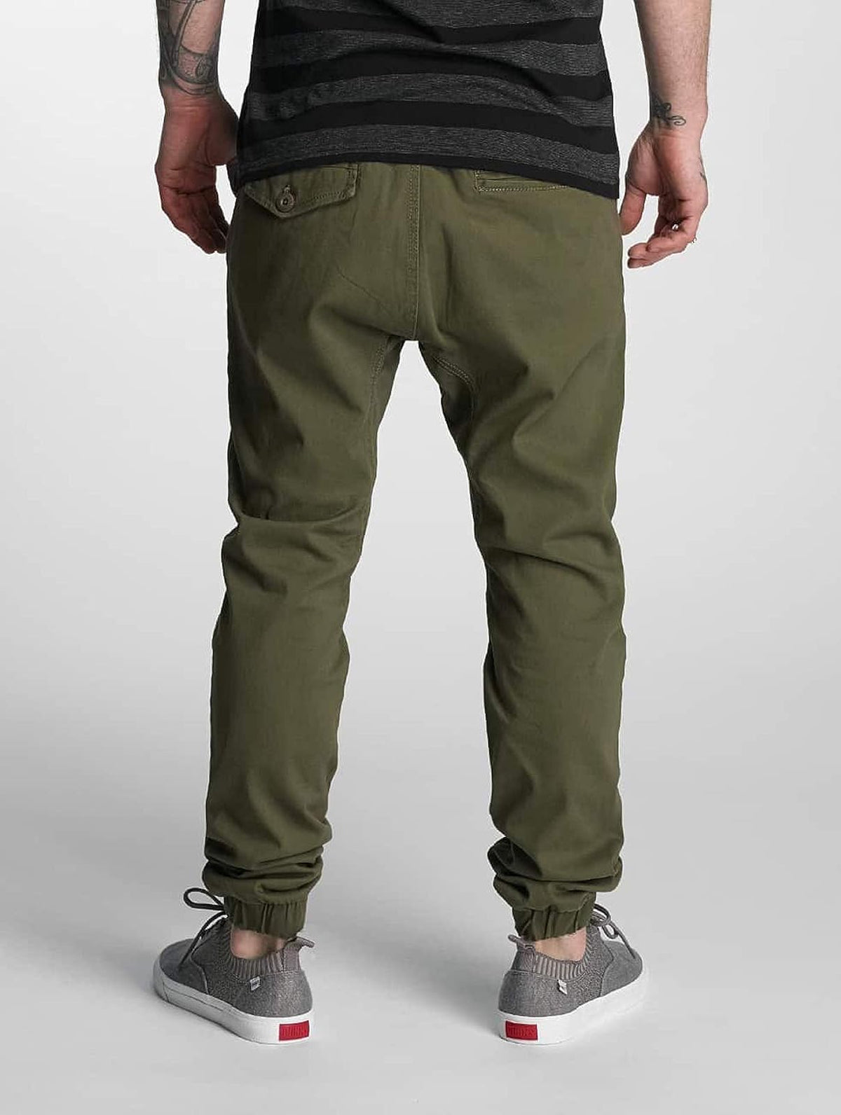Southpole Big and Tall Basic Stretch Twill Jogger Pants-Reg and Big & Tall Sizes