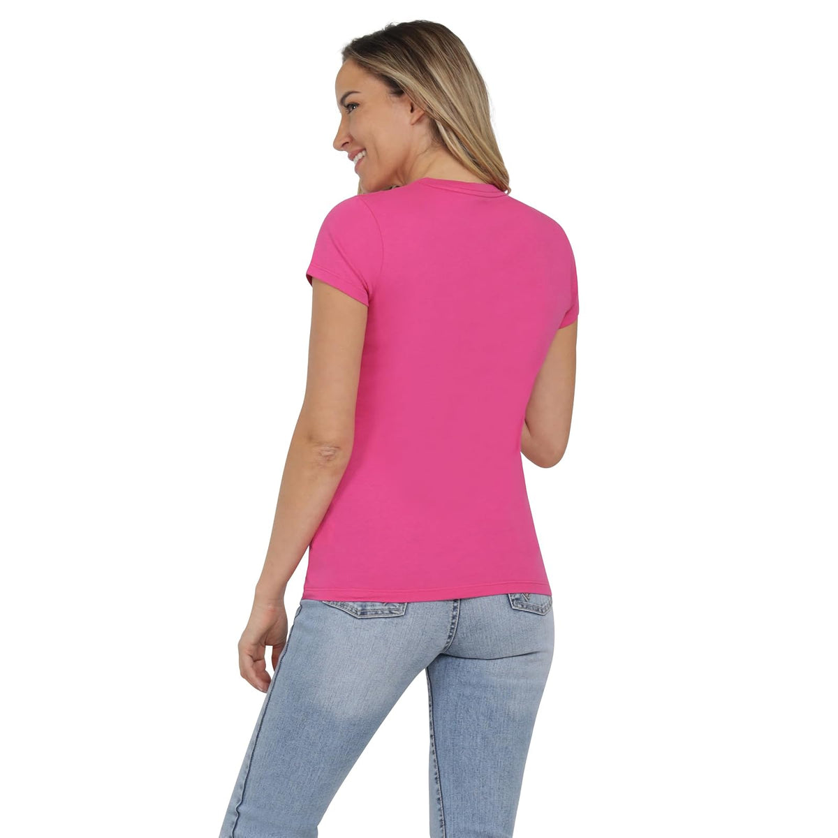 Wrangler Camisa de Algodón para Mujer, Azul, CH