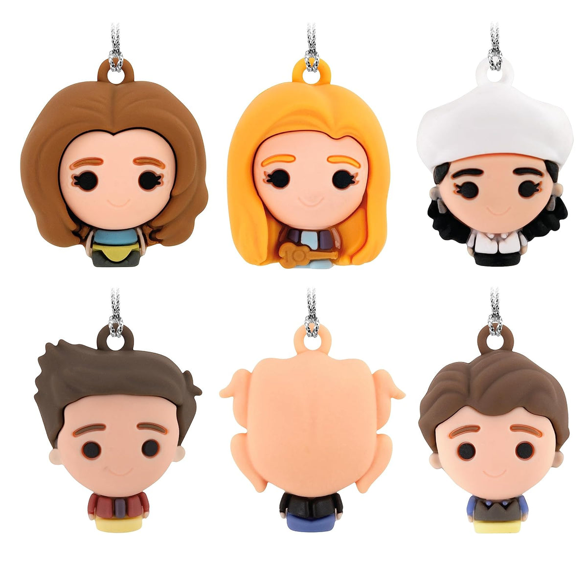 Hallmark Mini Adornos Navideños Marvel Super Heroes, Juego de 6 - Miniatura de amigos