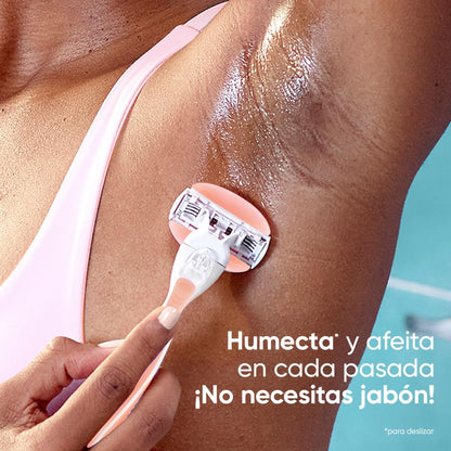 Gillette Cartucho Rastrillo Mujer Venus Ultra Comfort Spa 4 Ud