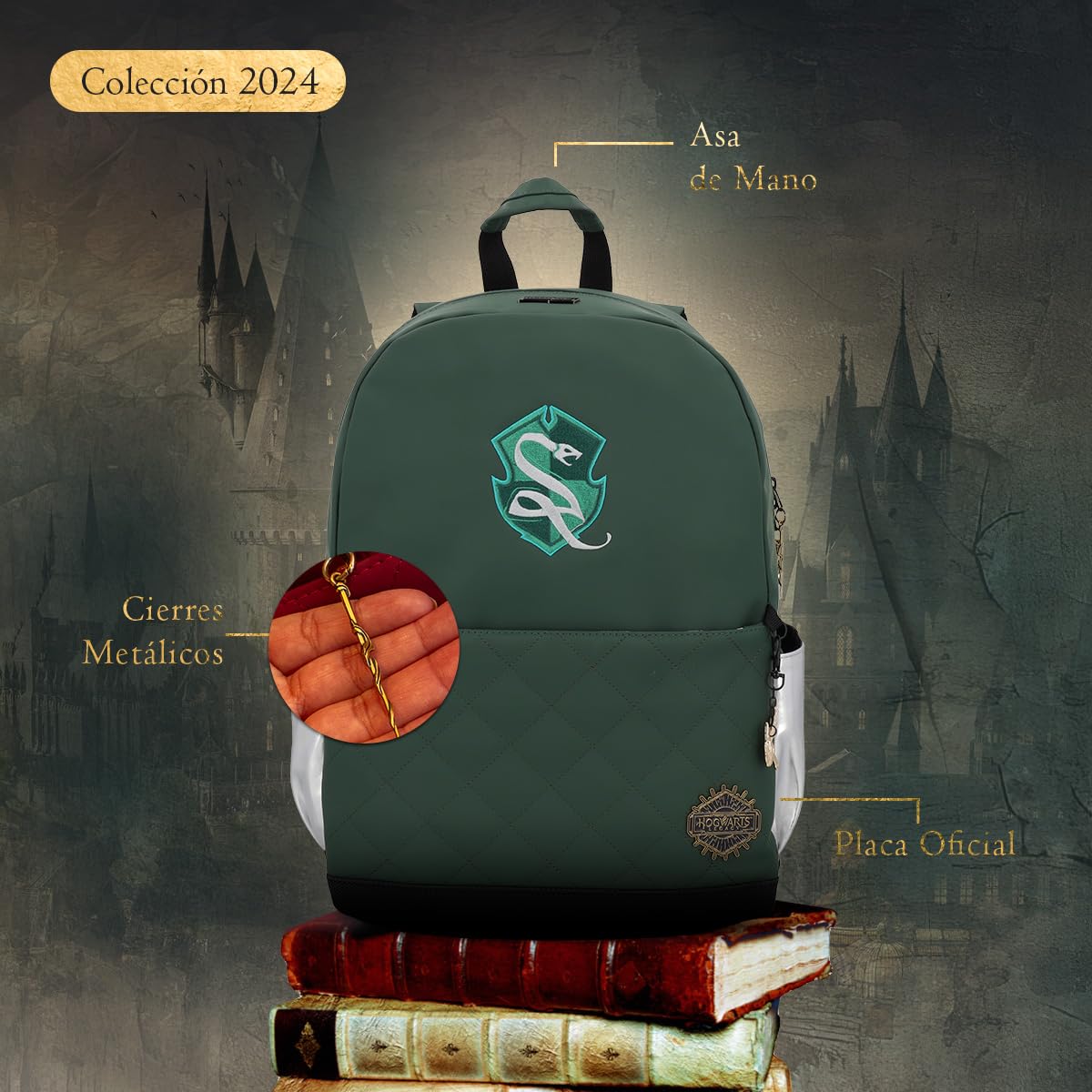 Harry Potter Mochila slytherin