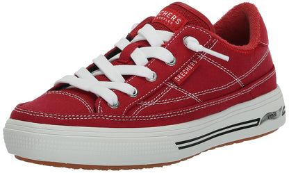Skechers Arch Fit Arcade Zapatillas para Caminar, Mujer - 26.5 cm - Rojo