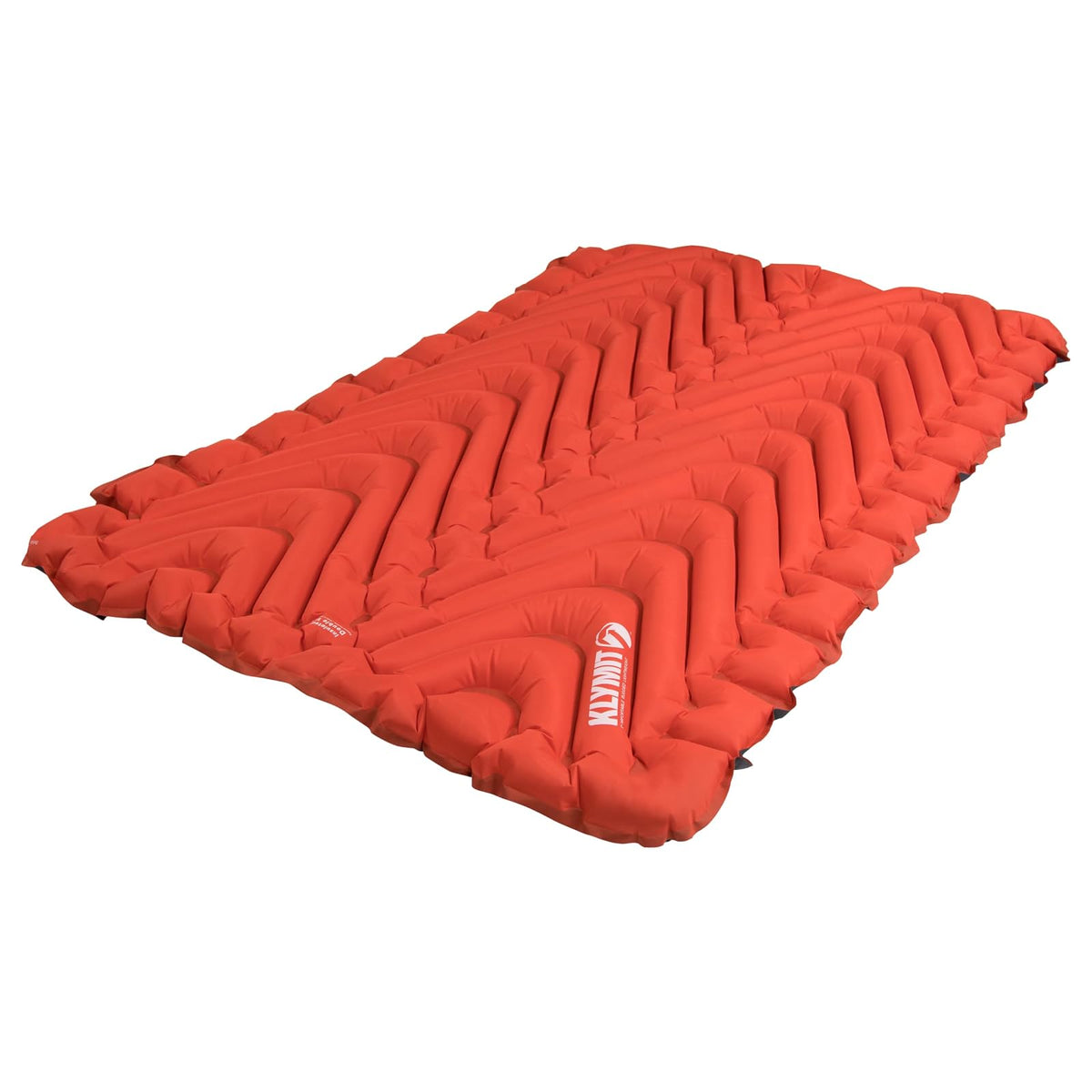 KLYMIT Almohadilla de Dormir Doble V para 2 Personas, Doble Ancho (47 Pulgadas), Comodidad Ligera para Acampar en Automóvil, Tiendas de campaña para Dos Personas, Viajes y mochileros