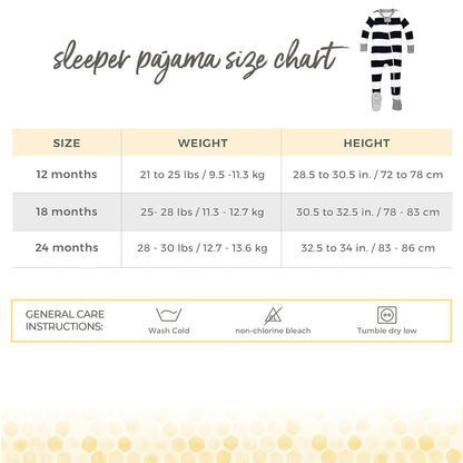 Burt's Bees Baby Baby Organic Cierre de Cremallera Sleeper