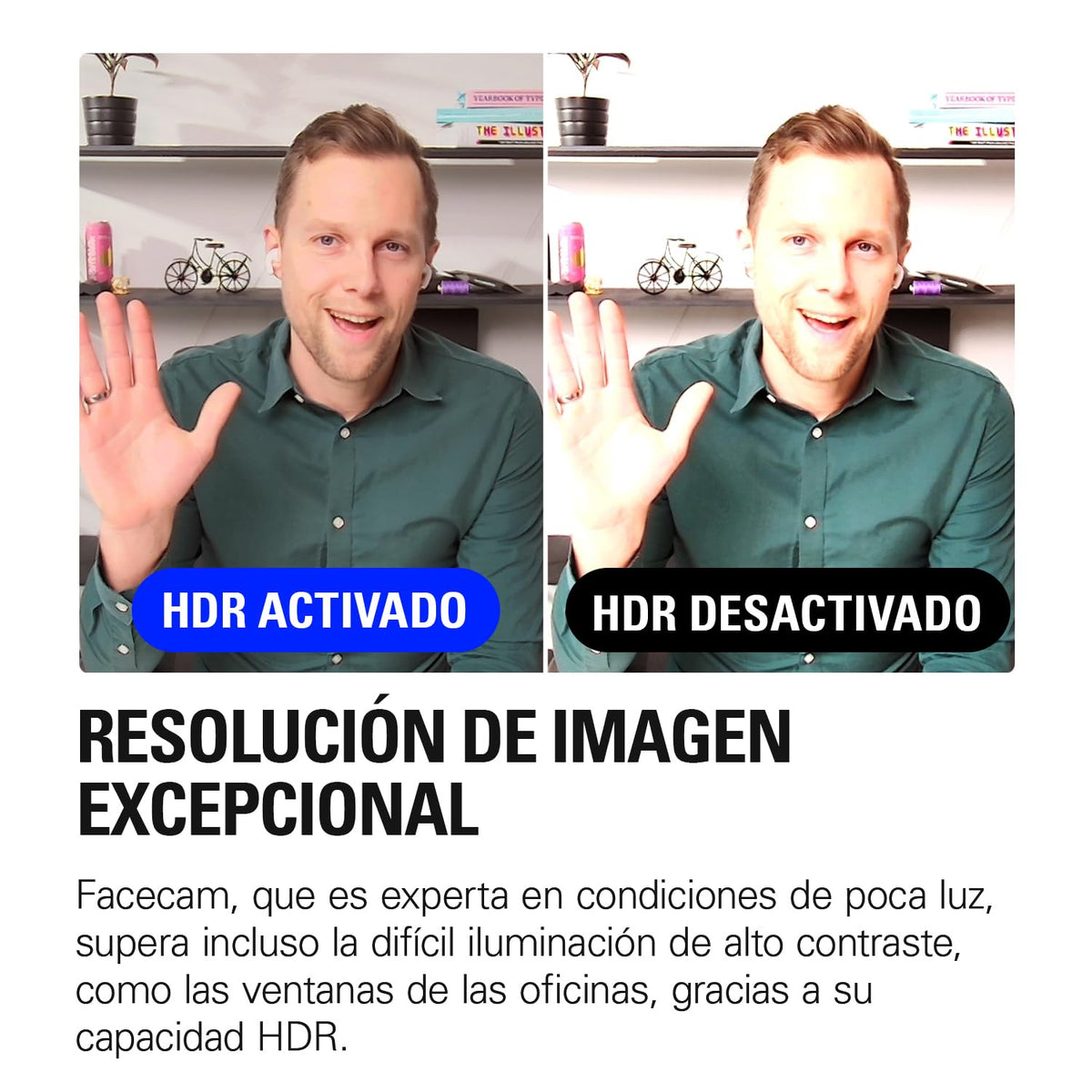 Elgato Facecam MK.2, webcam prémium Full HD | Sensor Sony, control PTZ, video 1080p60 sin comprimir, controles estilo DSLR, obturador de privacidad fácil de deslizar