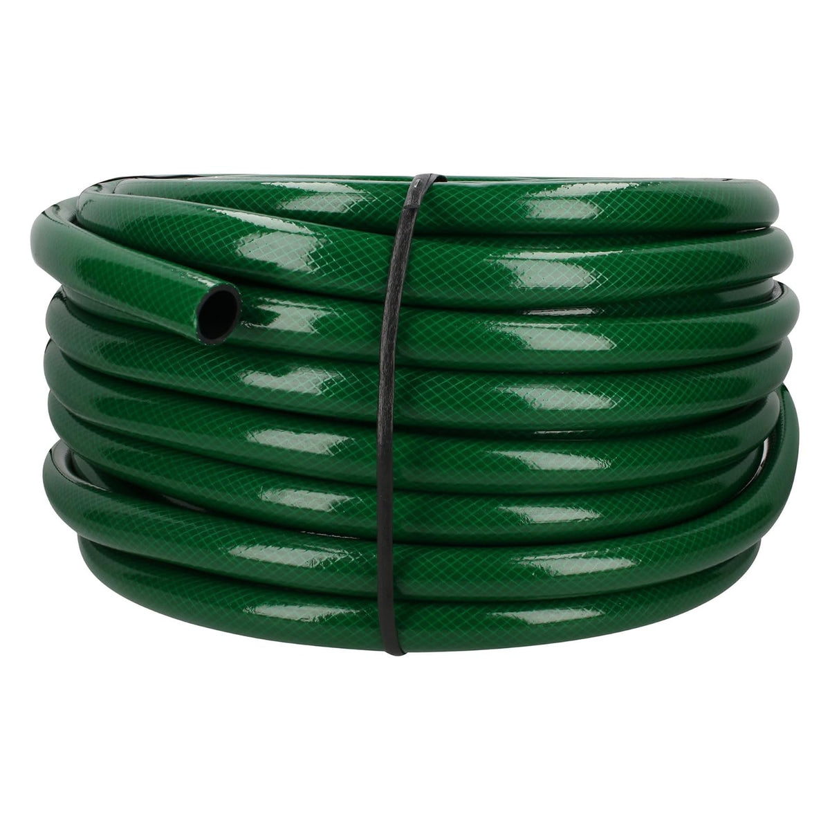 Surtek M1T50 Manguera para jardín tramada en rollo verde 1", 50 m