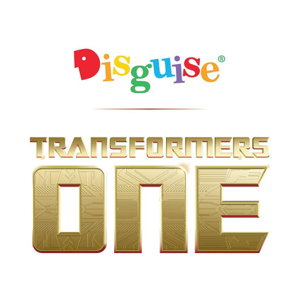 Disguise B127 Transformers One - Disfraz oficial de Transformers Animated Movie Bumblebee Muscle Disfraz para niños, tamaño infantil (7-8)