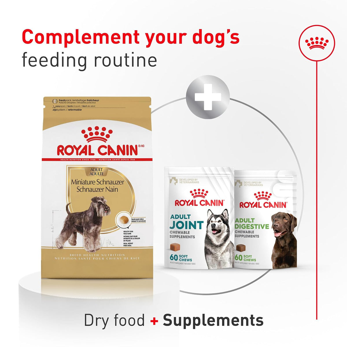 Royal Canin Croquetas para Schnauzer, 4.53 kg (El empaque puede variar)