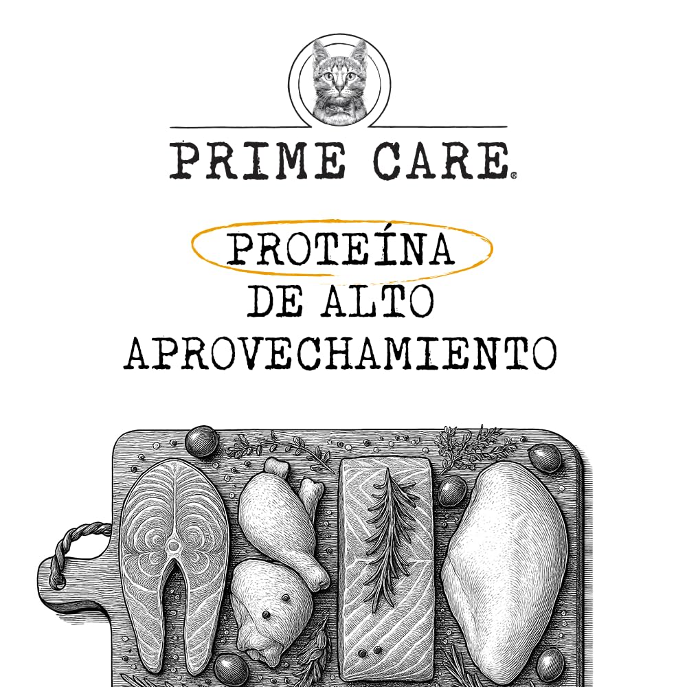 Prime Care Alimento para Gato 1.5 kg, Ideal para Gatitos de 2 a 12 Meses