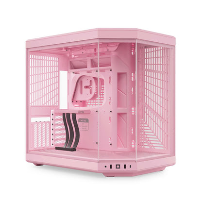 Gabinete Hyte Y70 - CS-HYTE-Y70-SM ATX de Doble cámara - Strawberry Milk Cable Riser