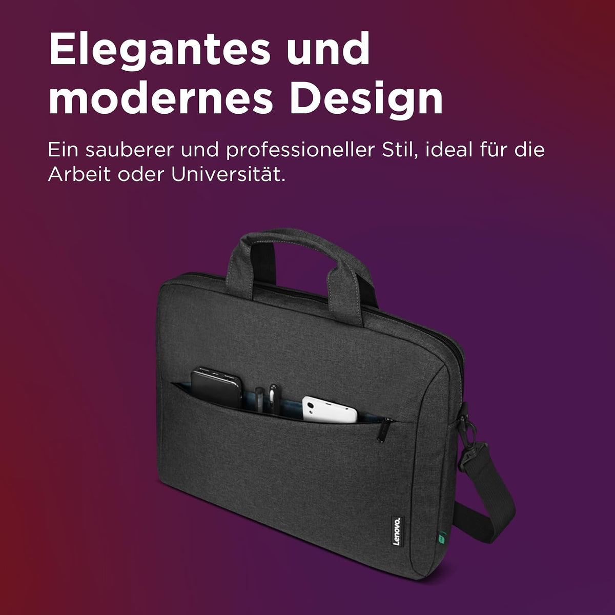 Lenovo T210 Eco Funda de Transporte para Portátil 15.6" Repelente al Agua