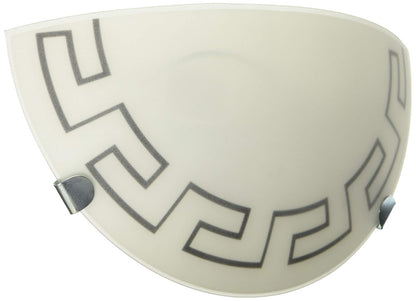 MAXXI MX-AR7008 Lámpara Arbotante Decorativo Pared, Vidrio Mate Decorado