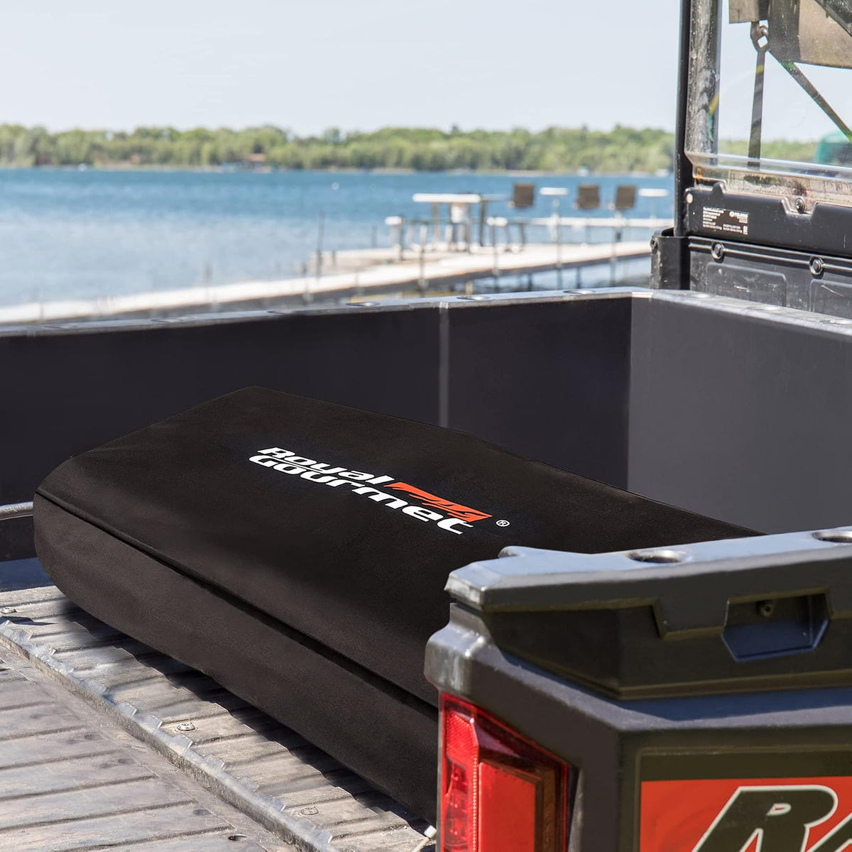 Royal Gourmet CR4002T - Cubierta de parrilla Oxford de 40 pulgadas, duradera, resistente a los rayos UV y al agua, para protección contra la intemperie, fácil de poner y quitar, color negro