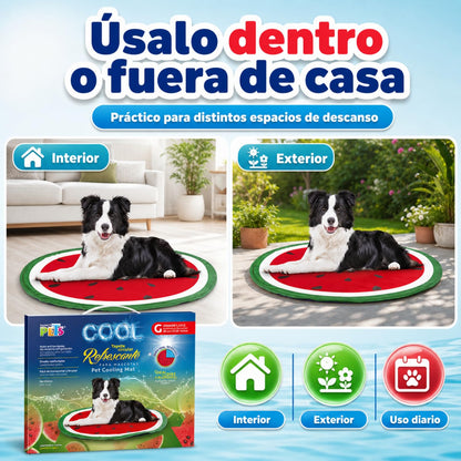 Fancy Pets TAPETE REFRESCANTE Circular GDE Sandia Cool