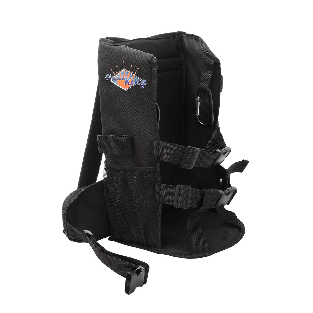 Flame King - Mochila para tanque de propano para cilindro de 5 libras o 10 libras y antorcha de malezas