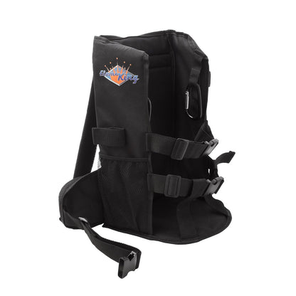 Flame King - Mochila para tanque de propano para cilindro de 5 libras o 10 libras y antorcha de malezas