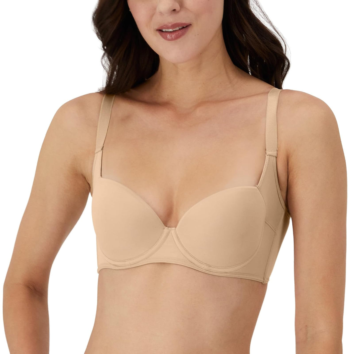 Playtex Playsupport Brasier Liso con Espalda en U - 38B - Nude
