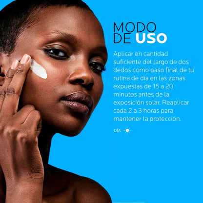 La Roche-Posay Anthelios UVMune 400 Fluido Invisible FPS 50+, Protector Solar, con Mexoryl 400, para Todo Tipo de Piel, Textura Ligera, Apto para Uso Diario, 50 ml