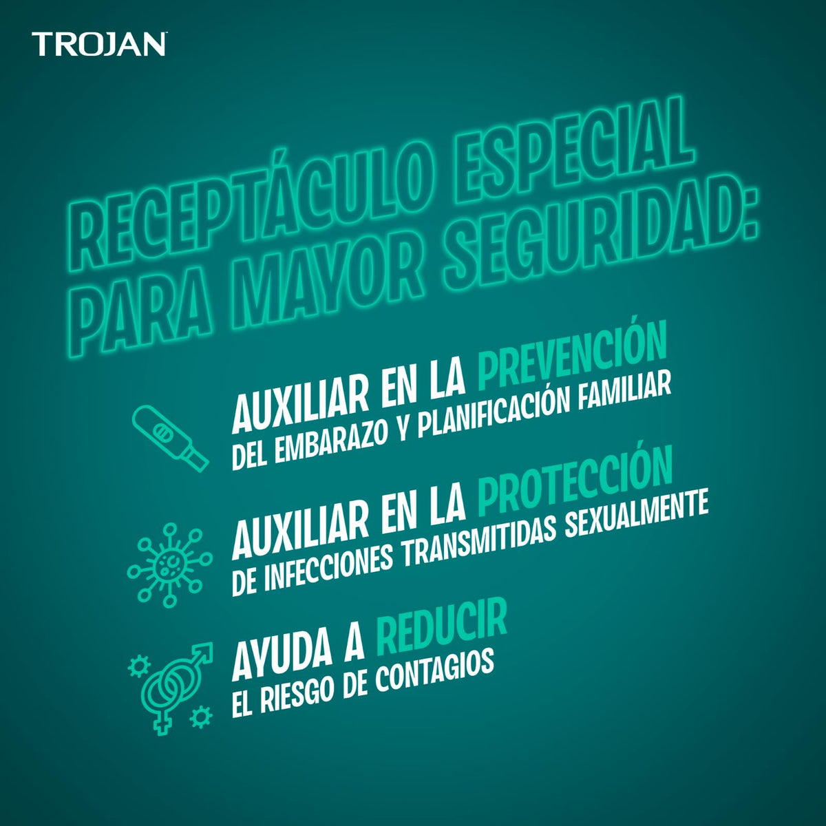 Trojan Condones Piel Desnuda Sensibilidad Caja con 54 piezas. 40% más Delgado, Sensación Increíblemente Natural. Seguridad Comprobada con Lubricante Premium, Bajo Olor a Látex Probado Electrónicamente