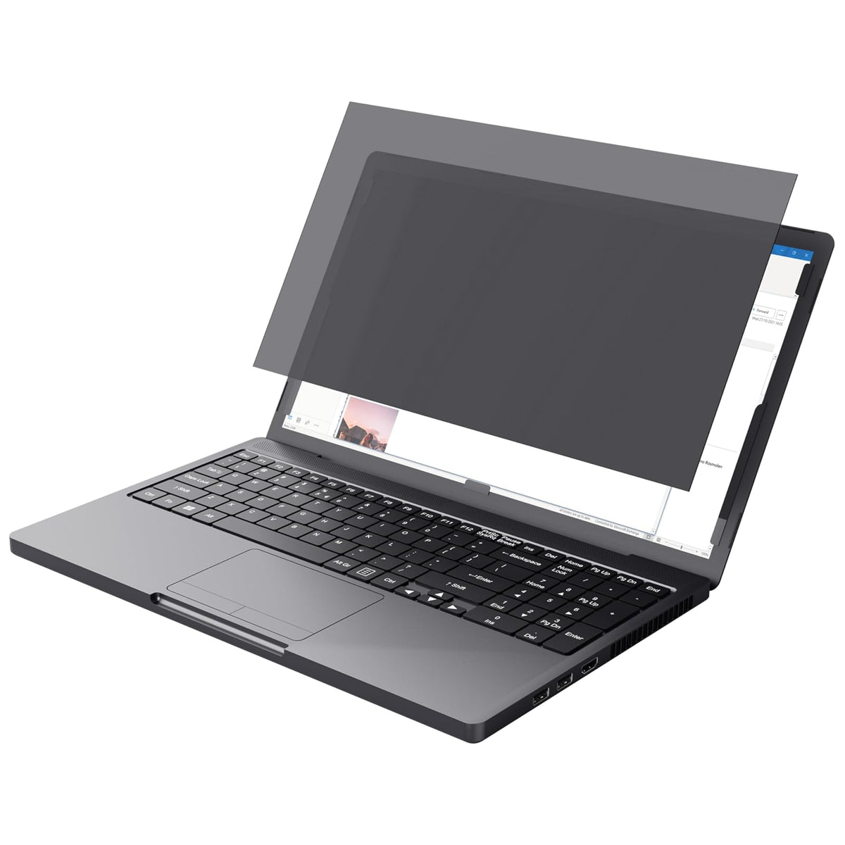Trust Primo Filtro de Pantalla de Privacidad para Laptop 14" – Compatible con Pantallas Táctiles, Antirreflejos y Antiarañazos, Filtro de Luz Azul, Ángulo de Visión 60°