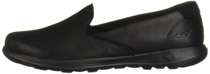 Skechers Go Walk Lite - Queenly Mocasín para Mujer | Paseo casual, amortiguación 5GEN, tapete Goga refrigerado por aire, lavable a máquina, vegano