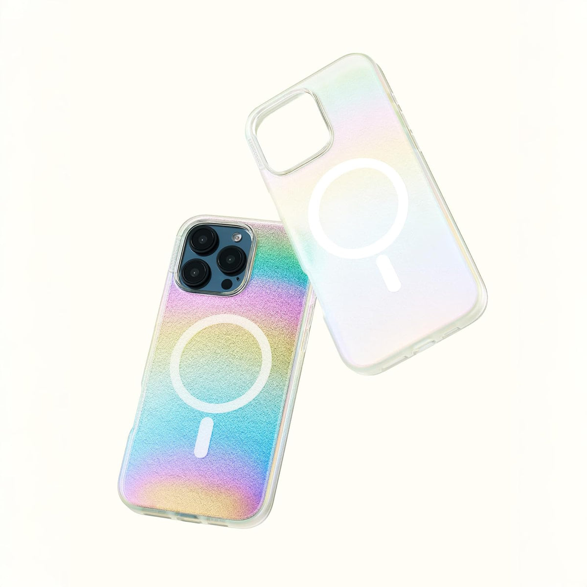 PopSockets - Funda para iPhone 16 Pro Compatible con MagSafe, Funda de teléfono para iPhone 16 Pro, Compatible con Carga inalámbrica, Solo Funda, Bonito Brillo