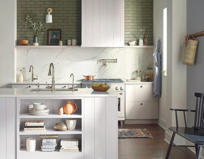Moen S3945NL Traditional Deck Mounted Kitchen Soap Dispenser with Above the Sink Refillable Bottle, Polished Nickel