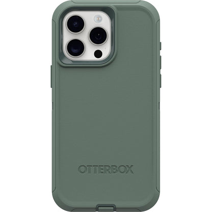 OtterBox Funda Defender Series para iPhone 15 Pro Max, Resistente a Caídas - Verde