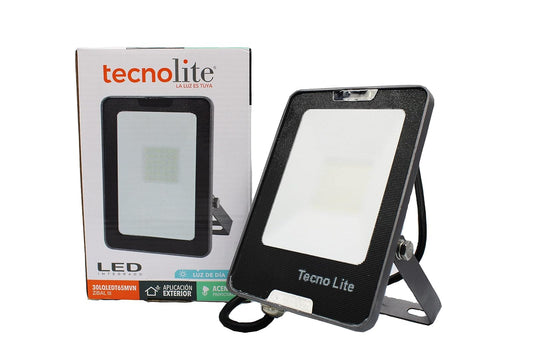 Tecnolite - Lámpara de Piso Reflector LED Exterior para Jardín o Patio, Luz de Día, a Prueba de Polvo y Agua