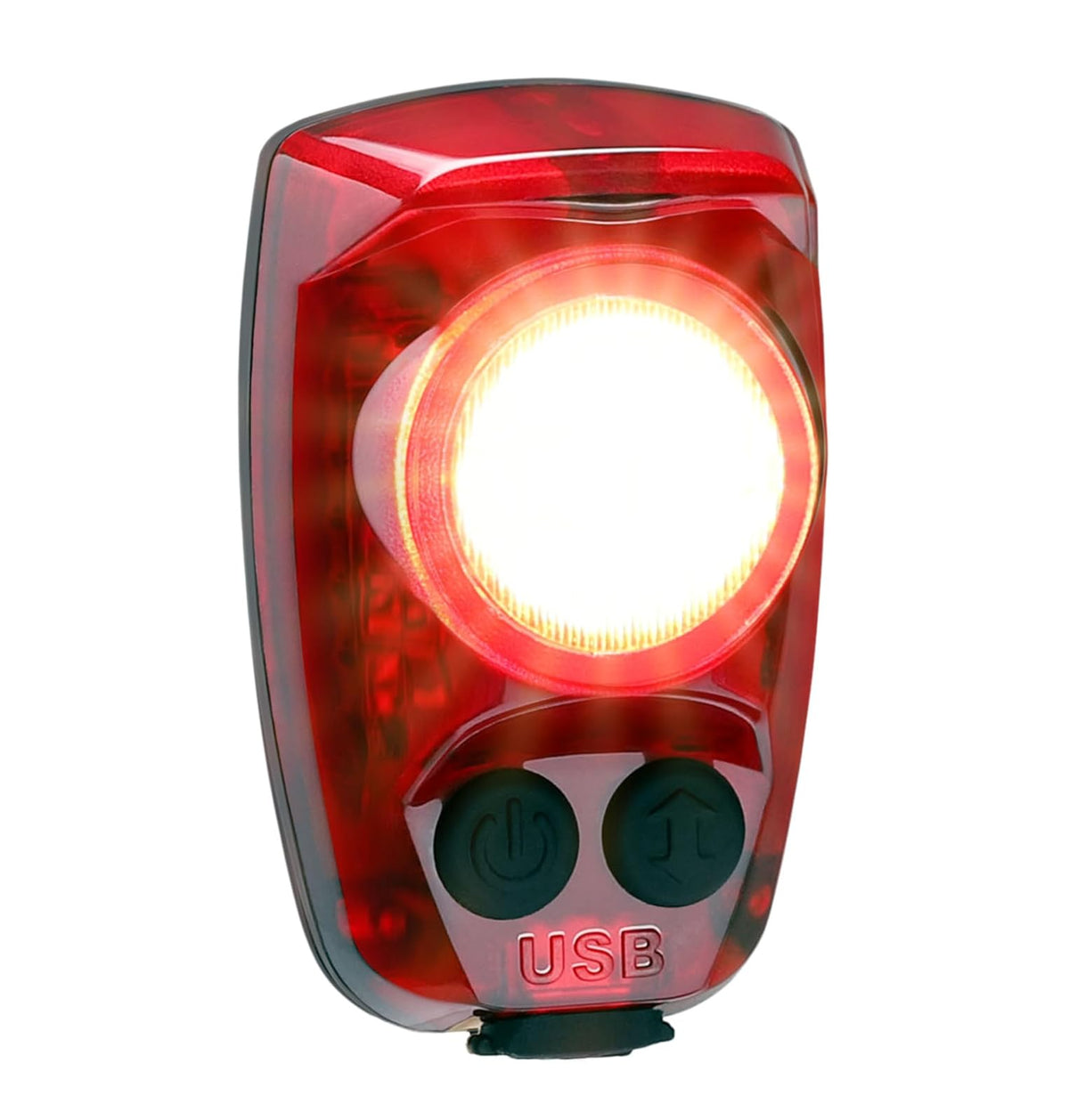 Cygolite Hotshot Pro - Modelos de luz Trasera para Bicicleta de 200 y 150 lúmenes, Estilos de Montaje Duro y Flexible, 6 Modos de Noche y día, velocidades de Flash sintonizables por el Usuario,