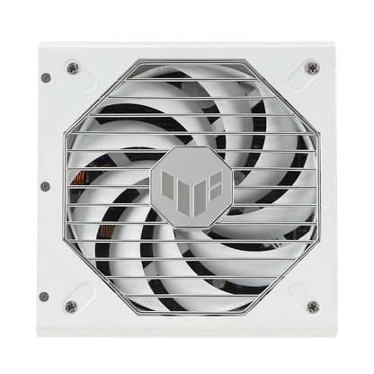 ASUS TUF Gaming 1000 W Gold White Edition (1000 W, Fuente de alimentación Totalmente Modular, 80+ Gold Certificed, componentes de Grado Militar, Doble rodamiento de Bolas, Ventilador de tecnología