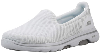 Skechers Go Walk 5 Tenis para Caminar Mujer Azul Marino - 25.0 cm - Blanco
