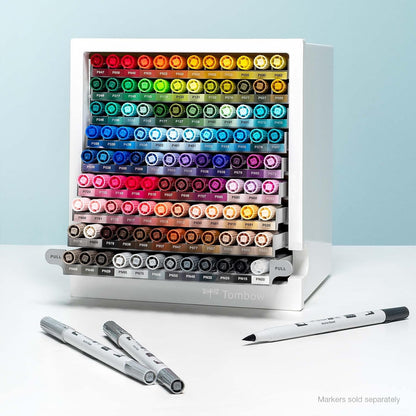 Tombow 56840 - Organizador de computadora, color blanco
