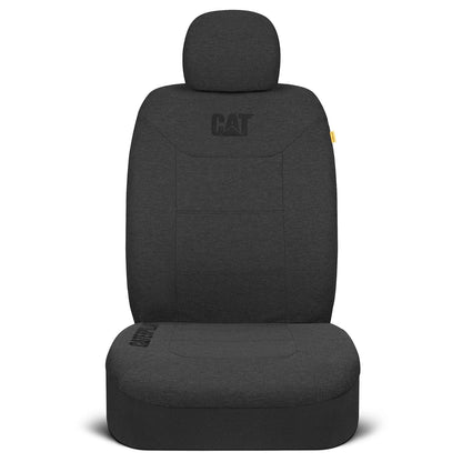 Cat CozyBlend Fundas de Asiento de Jersey, Gris Carbón, Juego Delantero de 2 Piezas CASC2054