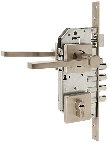Tesa MX82554 Kit Manija/Mecanismo Genova Rb100 Alta Seguridad Acero Inoxidable