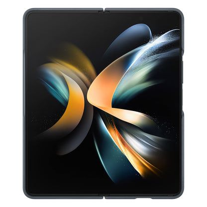 Samsung Galaxy Fold 4 Leather Cover Moss Gray