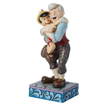Jim Shore Figura de Gepetto & Pinocho